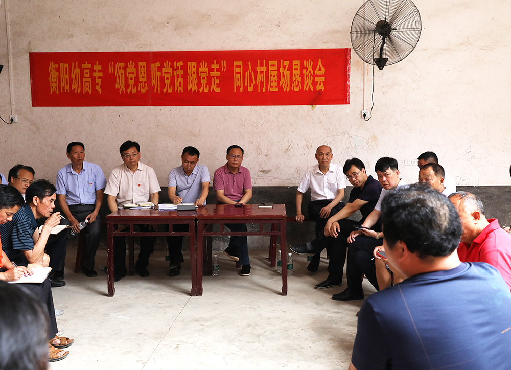 路燈亮了，村民的心里也敞亮了 ——衡陽幼高專持續(xù)推進(jìn)黨史學(xué)習(xí)教育“為民辦實事”活動側(cè)記