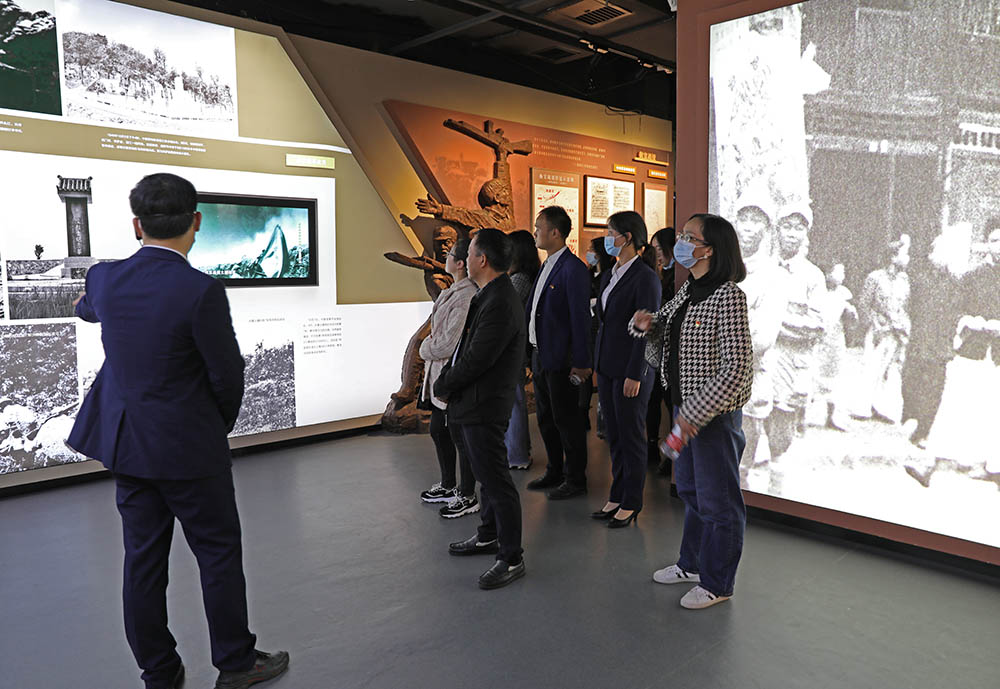 追尋歷史印記，感悟紅色精神 ——衡陽幼高專開展優(yōu)秀青年干部學習活動