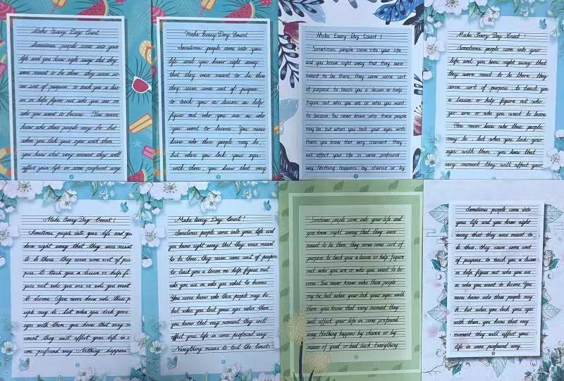 見字如面，“英”你精彩 ---衡陽幼兒師范高等?？茖W校舉行第三屆英語書寫大賽活動